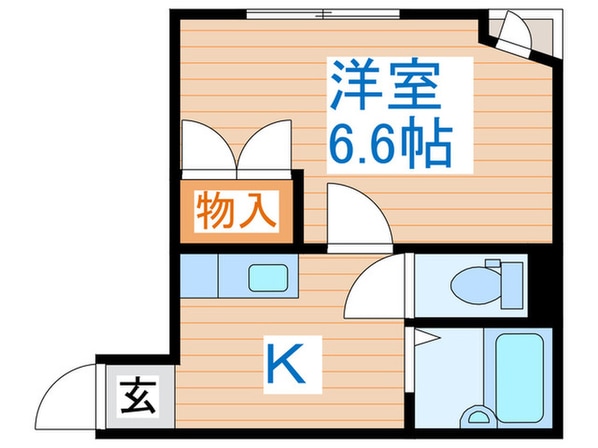 ビューパレス越路の物件間取画像